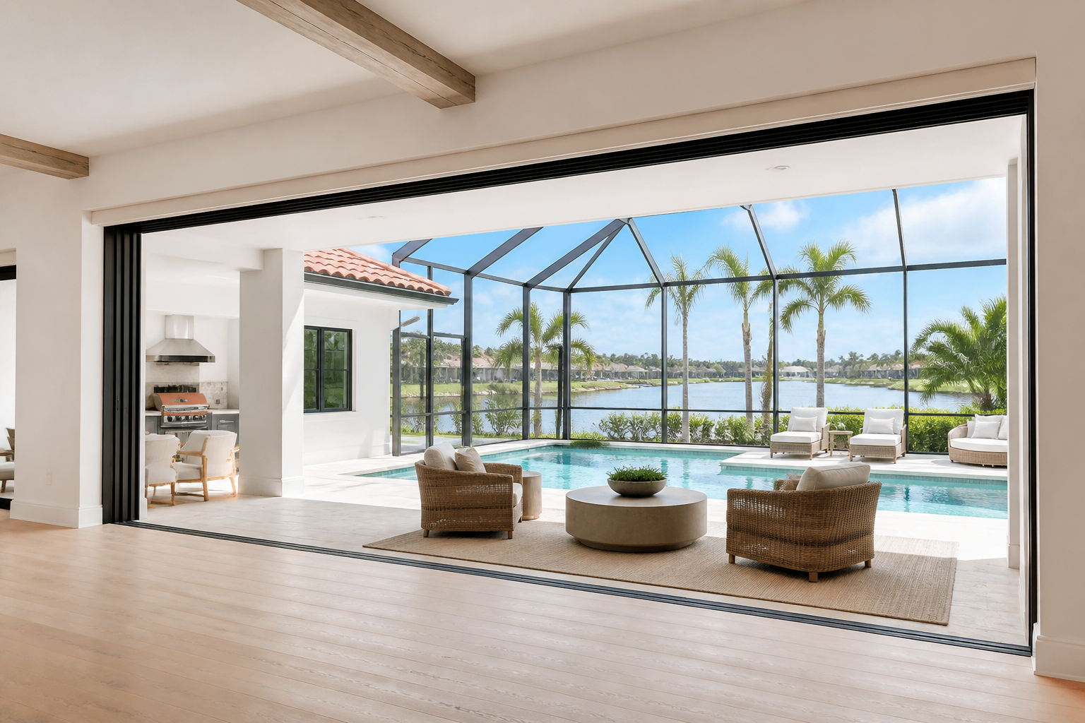 3-Panel Sliding (3-Lite Roller) Windows in Fort Myers, FL | TruePane Windows & Doors - detail 1